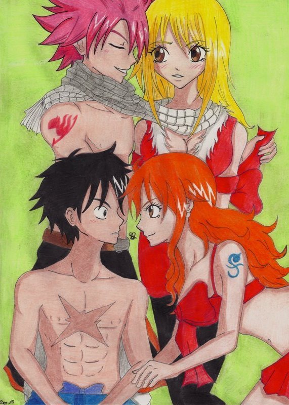 One Piece x Fairy Tail by saigo21 on DeviantArt