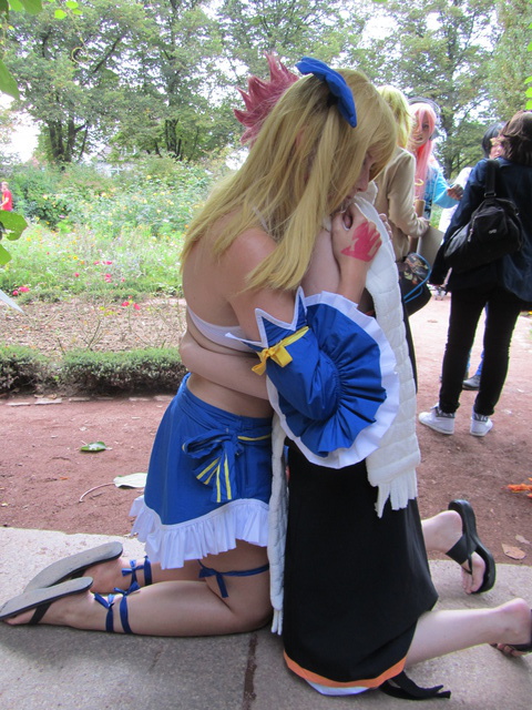 Lucy Tartaros and Natsu Cosplay Fairy Tail