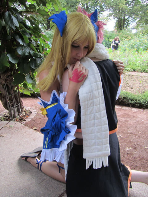 Lucy Tartaros and Natsu Cosplay Fairy Tail