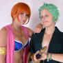 Nami Alabasta Cosplay with Zoro