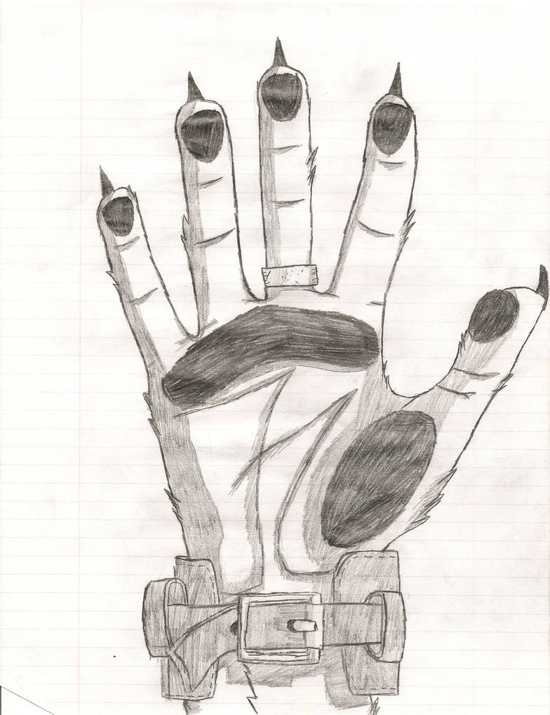 anthro hand by WolvenCitizen on DeviantArt