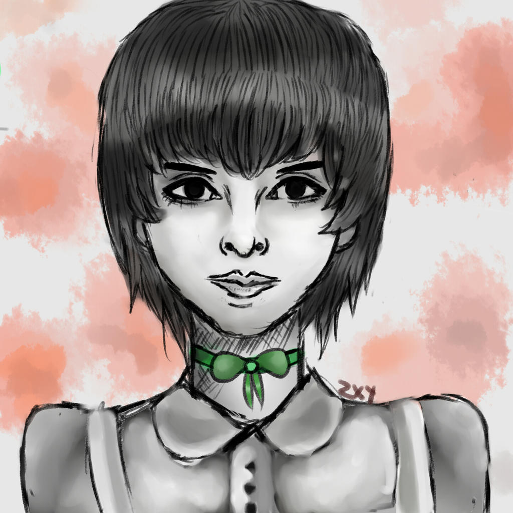 The green ribbon by ZXYshi on DeviantArt
