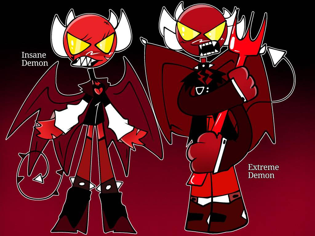 Geometry dash Demon Difficulty Face's Part 4 by GelluKorean6374 on ...