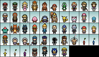 Super Smash Bros. Brawl Sprites