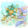 Mer-man and Mermista