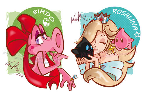 Birdo and Rosalina