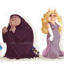 Cute female muppets