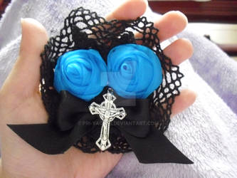 Gothic lolita hair clip