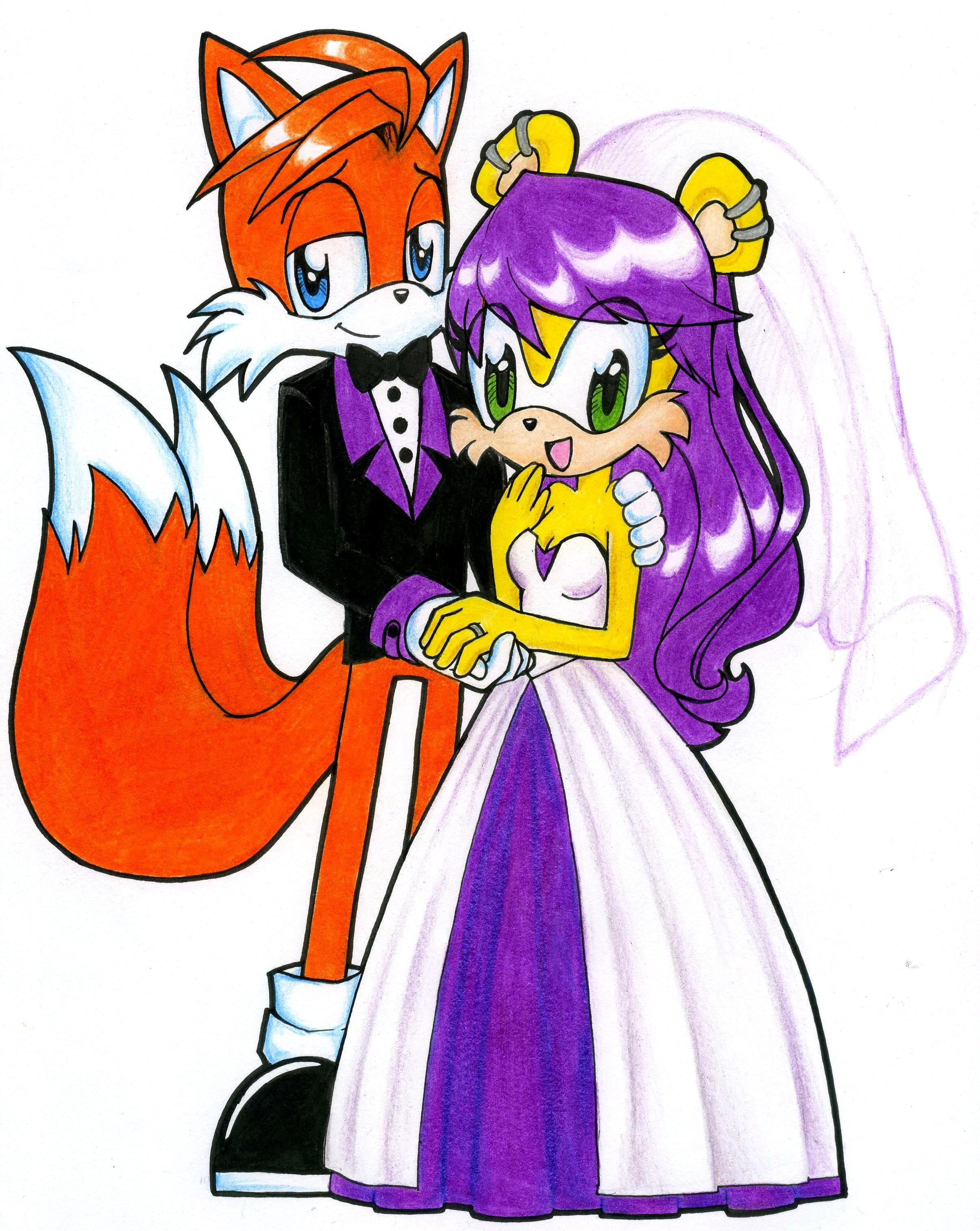 Tails and Mina Prower