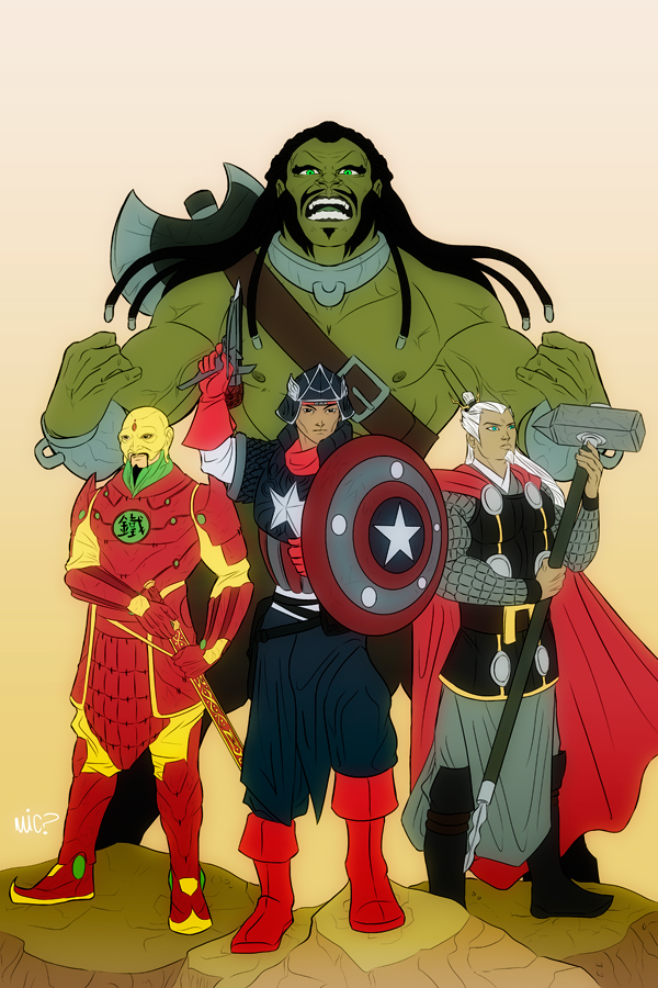The Avengers of Imperial China by micQuestion