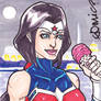 Justice League: War Wonder Woman ACEO