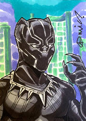 ACEO: Black Panther
