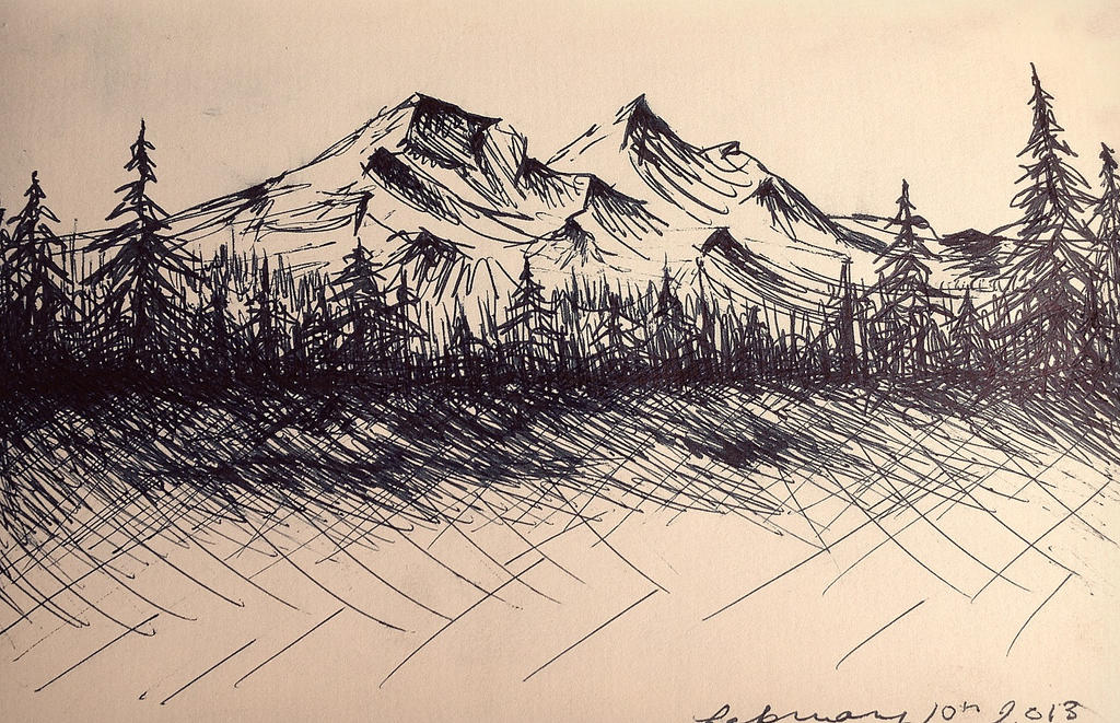 Mountain Drawing