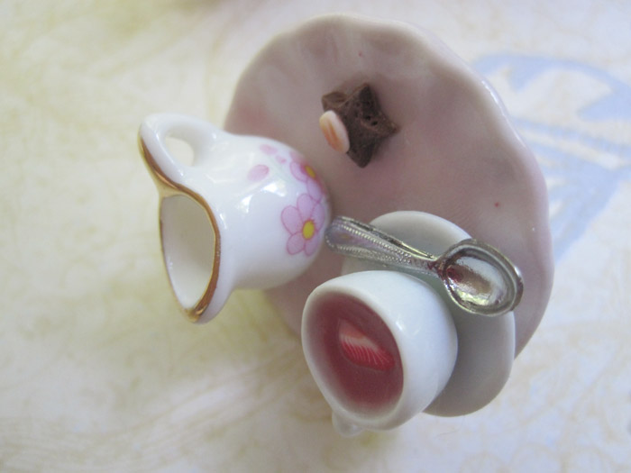 Pink Creamer Tea Ring