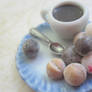 Timbits and Coffee Necklace