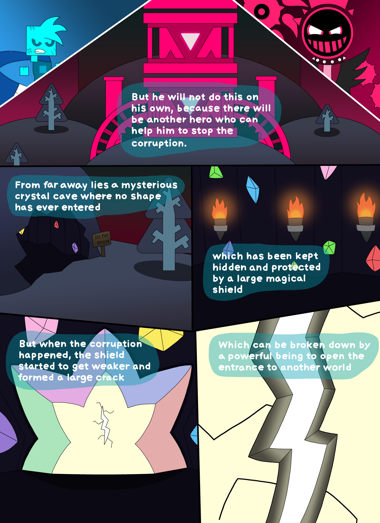 JSAB: The Star Hero prologue page 4 by Linedol on DeviantArt