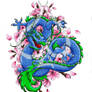 Cherry Blossom Dragon