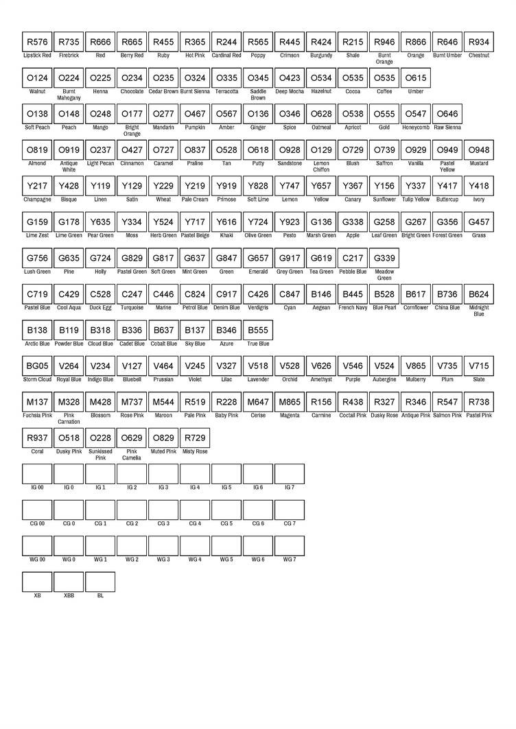 Promarker Chart by Saarl on DeviantArt