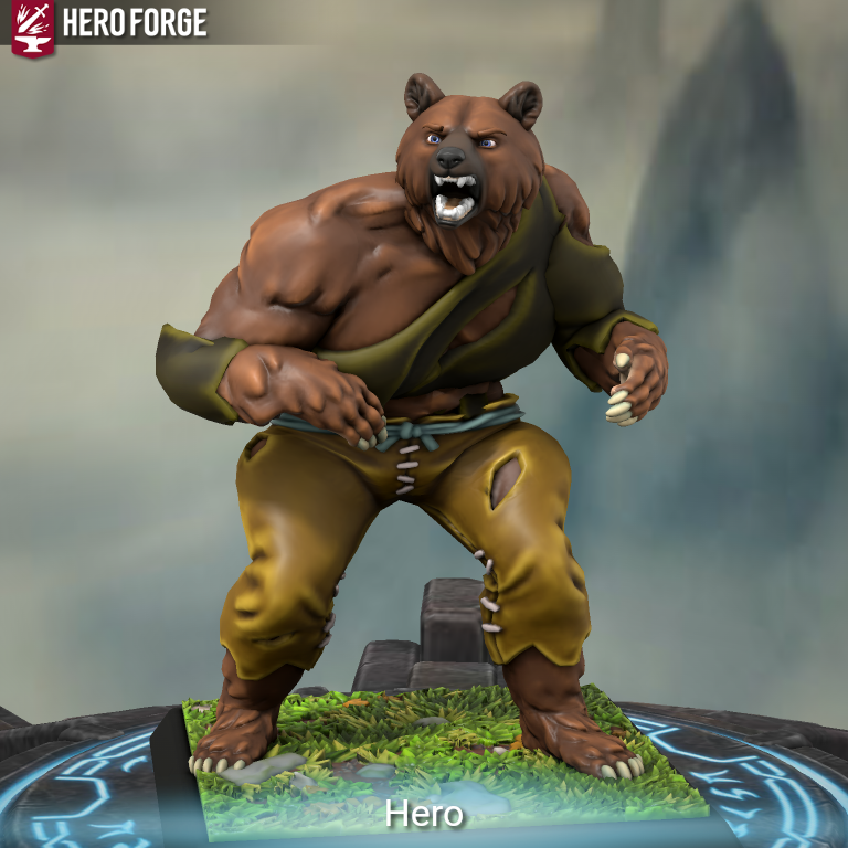 Werebear Buff Werebear by cholofan on DeviantArt