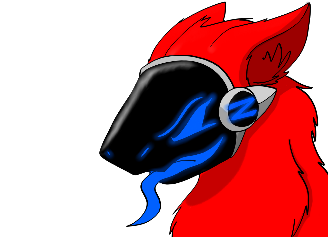 red protogen by zlyfox on DeviantArt