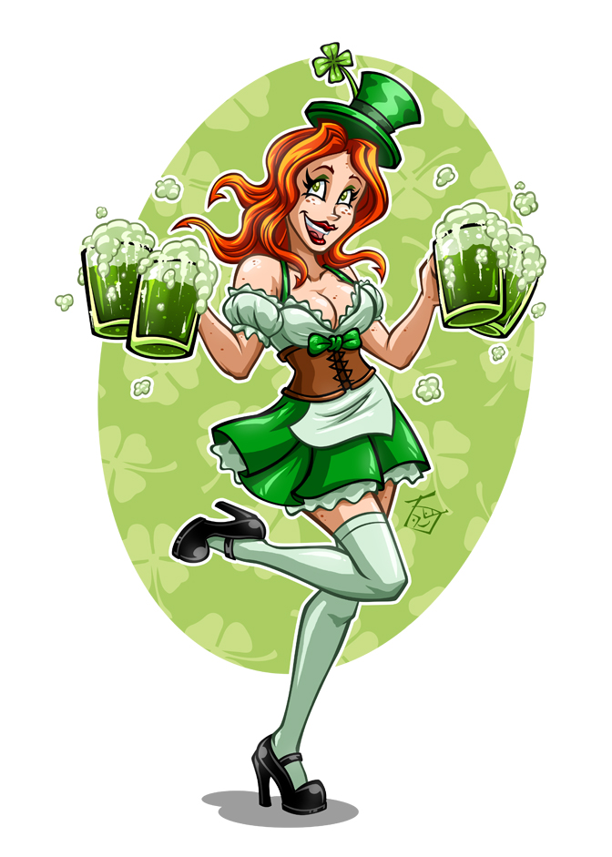 Irish Beer Maid - Delana