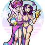 Pool Party Champs - Syndra n Caitlyn