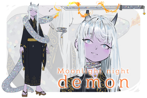 Adopt Auction - Moonlight night demon [CLOSED]