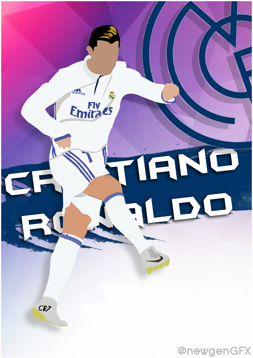 skat Uskyld finansiere Cristiano Ronaldo Poster|Lockscreen by NewGenGFX on DeviantArt