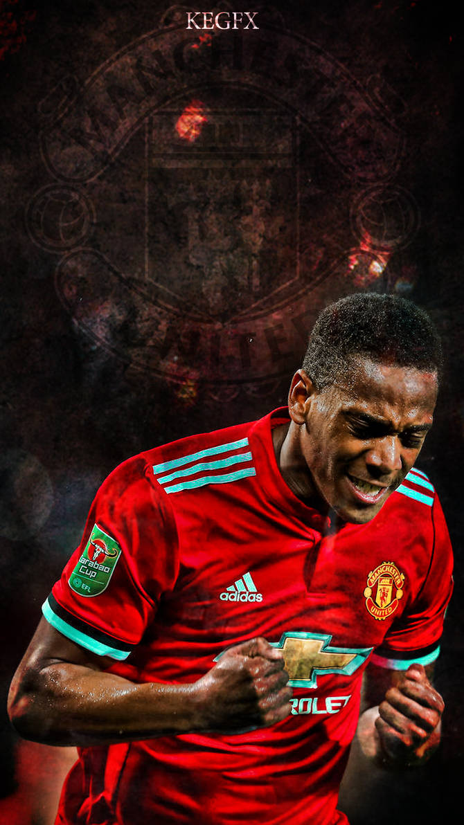 Anthony Martial Mobile Wallpaper by NewGenGFX on DeviantArt