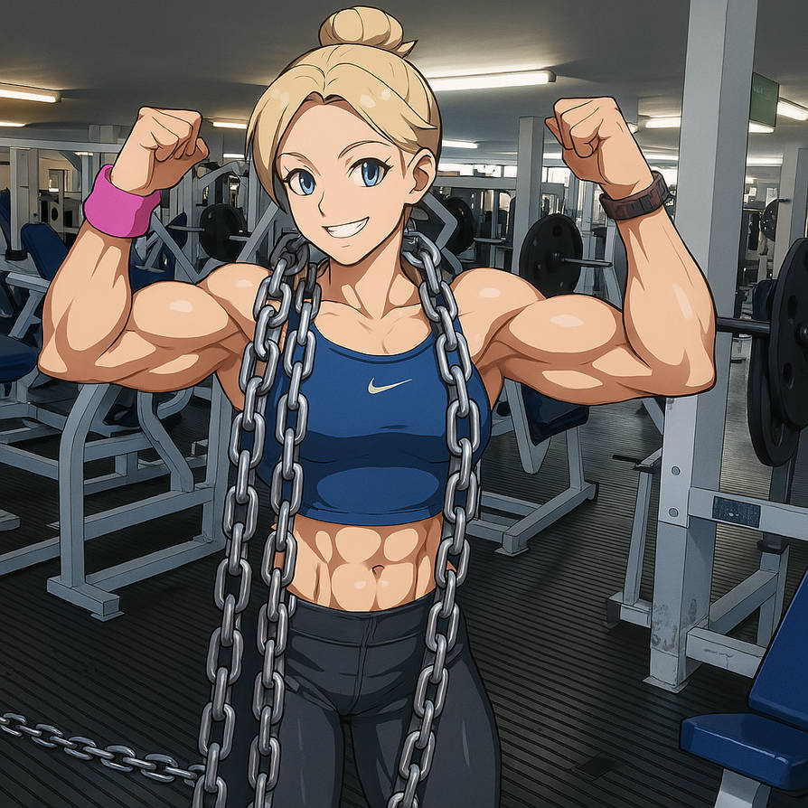 Random Fit Anime Girl Posing 6 by phillipesaxm on DeviantArt