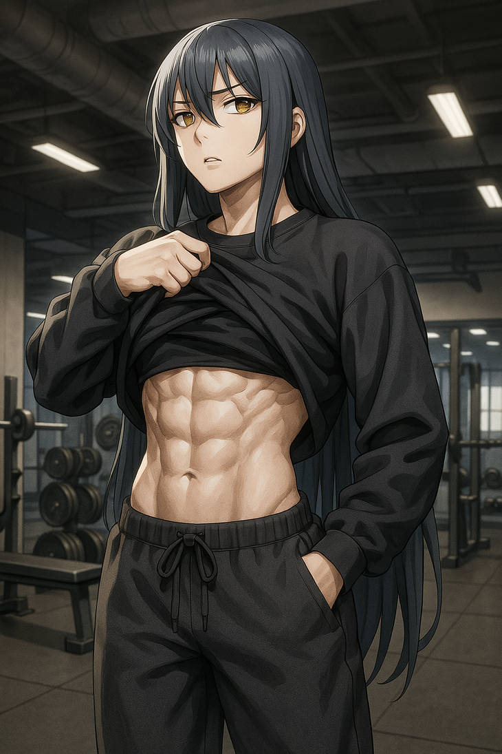 Random Fit Anime Girl Posing 20 by phillipesaxm on DeviantArt