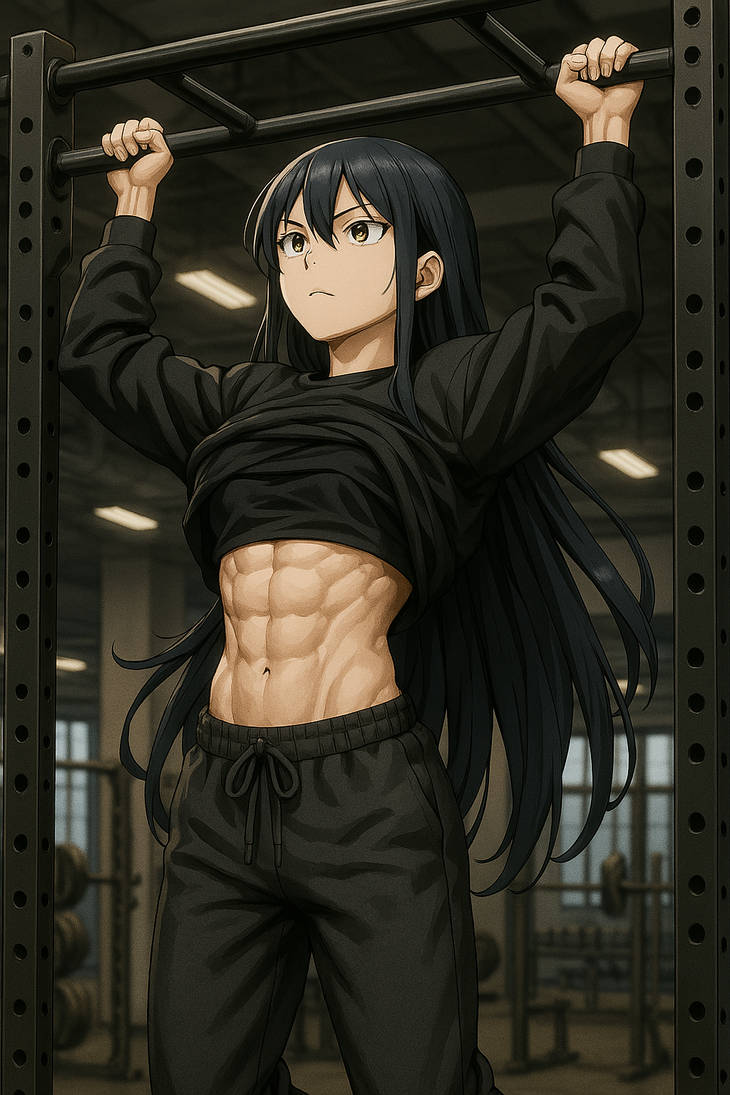 Random Fit Anime Girl Posing 22 by phillipesaxm on DeviantArt