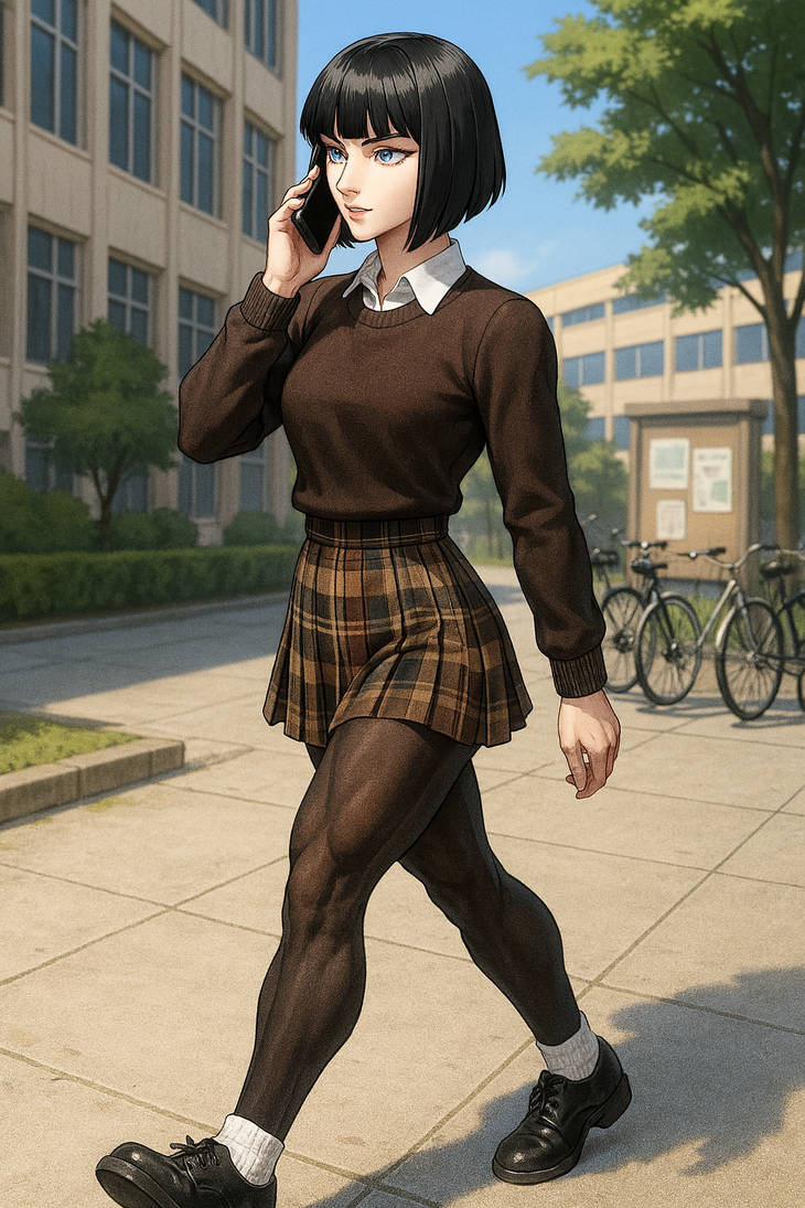 Random Fit Anime Girl Posing 54 by phillipesaxm on DeviantArt