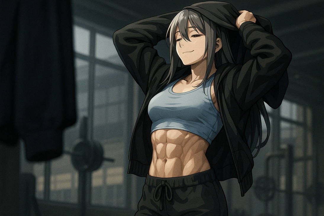 Random Fit Anime Girl Posing 47 by phillipesaxm on DeviantArt