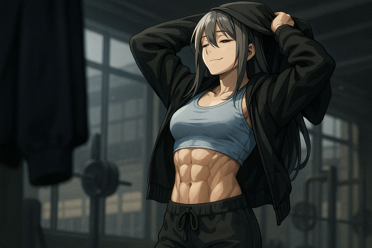 Random Fit Anime Girl Posing 47 by phillipesaxm on DeviantArt