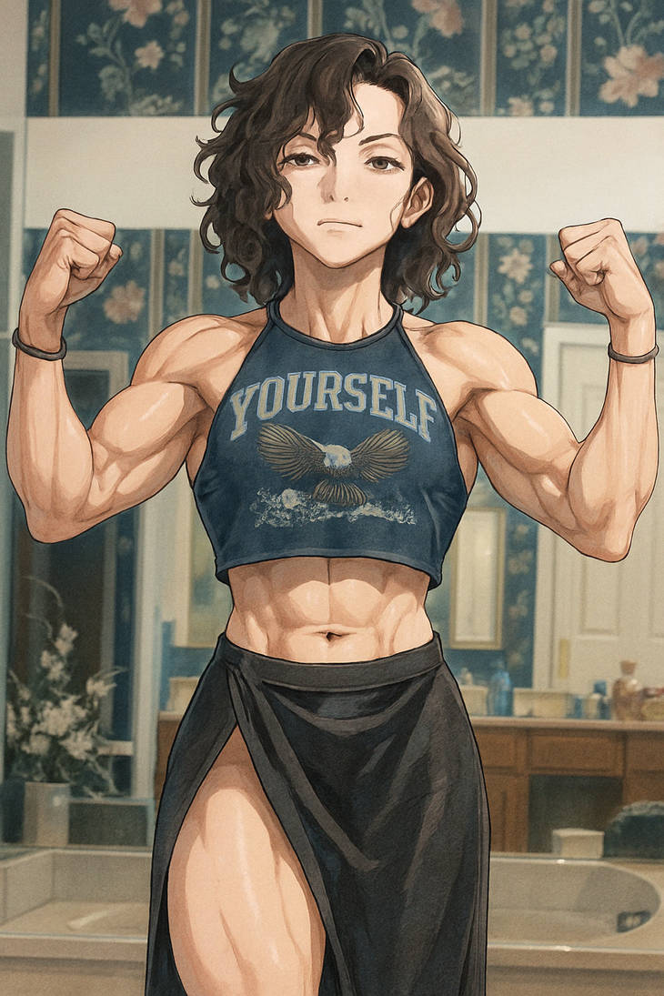 Random Fit Anime Girl Posing 51 by phillipesaxm on DeviantArt