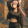 Ripped Anime Pop Keyboardist / Jazz Pianist 67