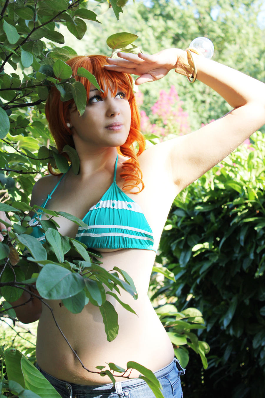 Sunshine on me. Nami cosplay