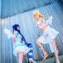 Angels. Panty e stocking cosplay