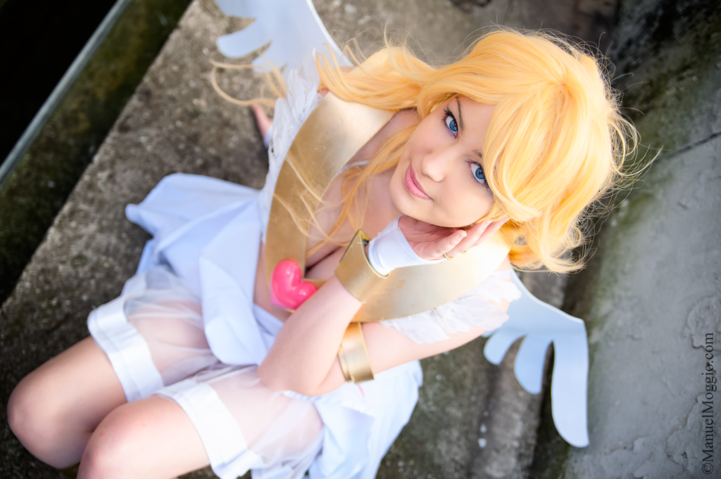 Play with me. Panty, stocking cosplay