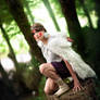 Listen to the forest. Mononoke Hime cosplay.