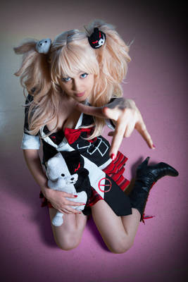 I kill you. Junko Enoshima cosplay, DanganRompa