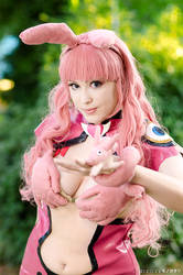 Take this. Melona Queen's blade cosplay.