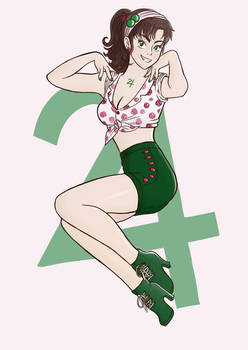 MAKOTO. Sailor jupiter  Pin up.