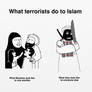 What terrorists do to Islam