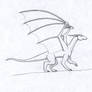 Second Dragon Drawing