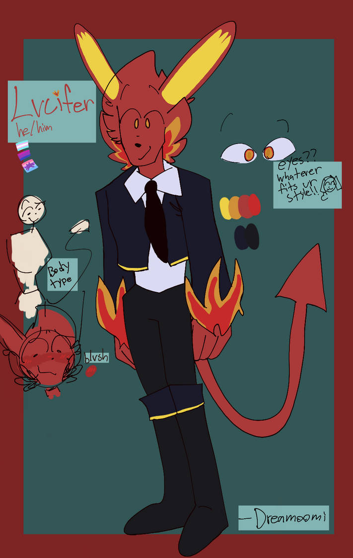 lucifer ref / 1 by dreamoomi on DeviantArt