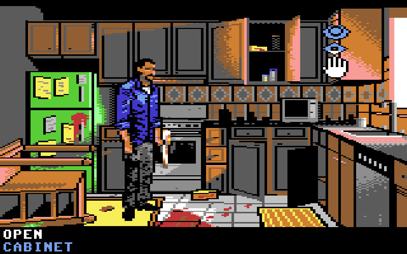 Walking Dead C64: Searching the Kitchen