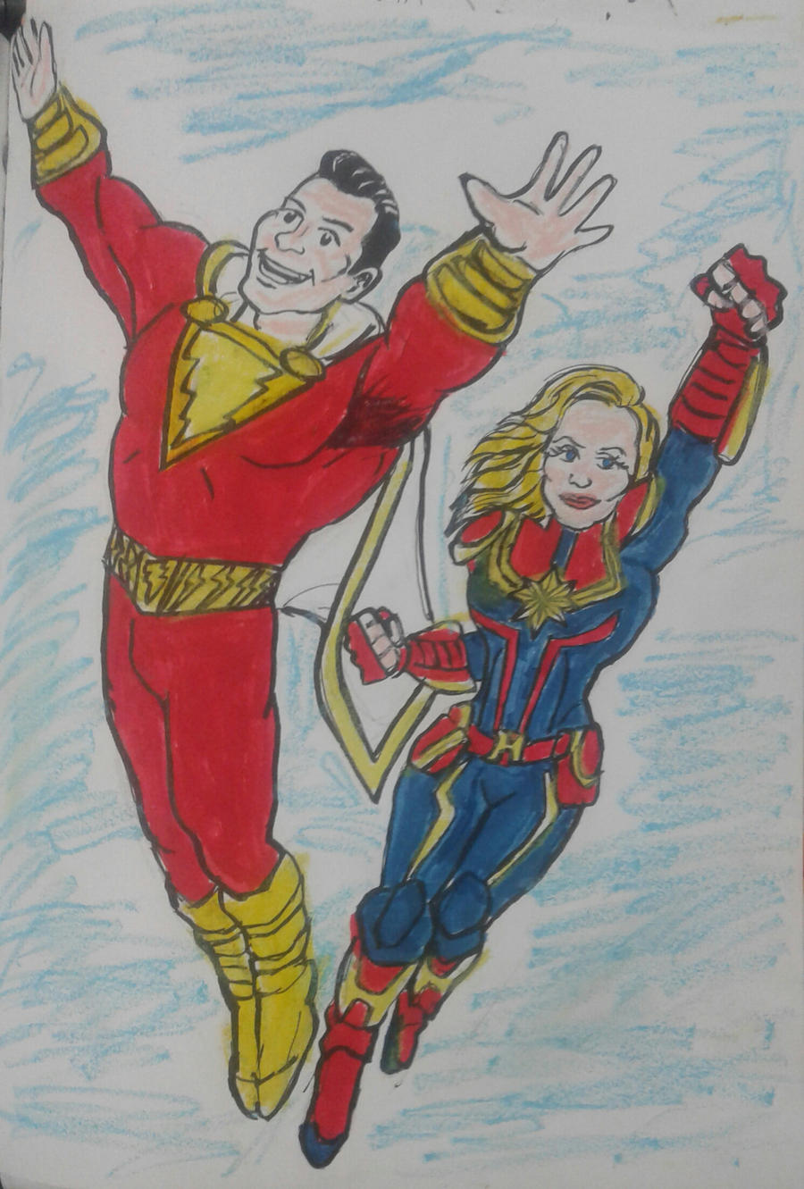 Captains Marvel by MrOfir on DeviantArt