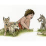 JungleBK Mowgli and Wolves